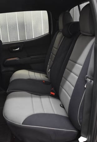 Toyota Tacoma Half Piping Seat Covers - Rear Seats